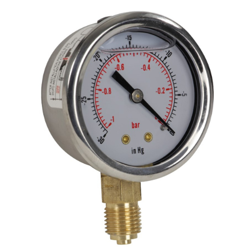 Vacuum Gauge Glycerine 1/8 bsp