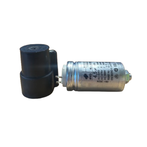 Capacitor 4.5mf 400v threaded with Cap (Riello motor)