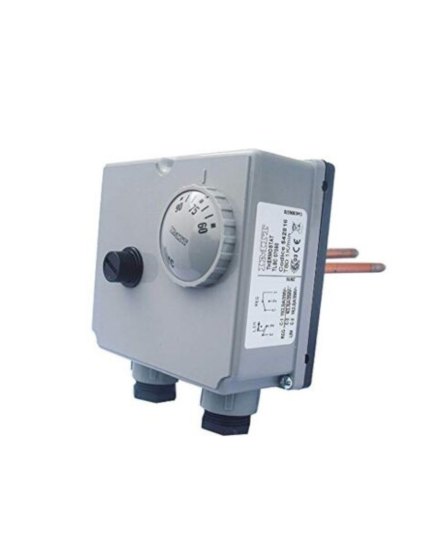 TLSC Immersion Dual Thermostat 60/90°C limit 90/110°C - Grey manual